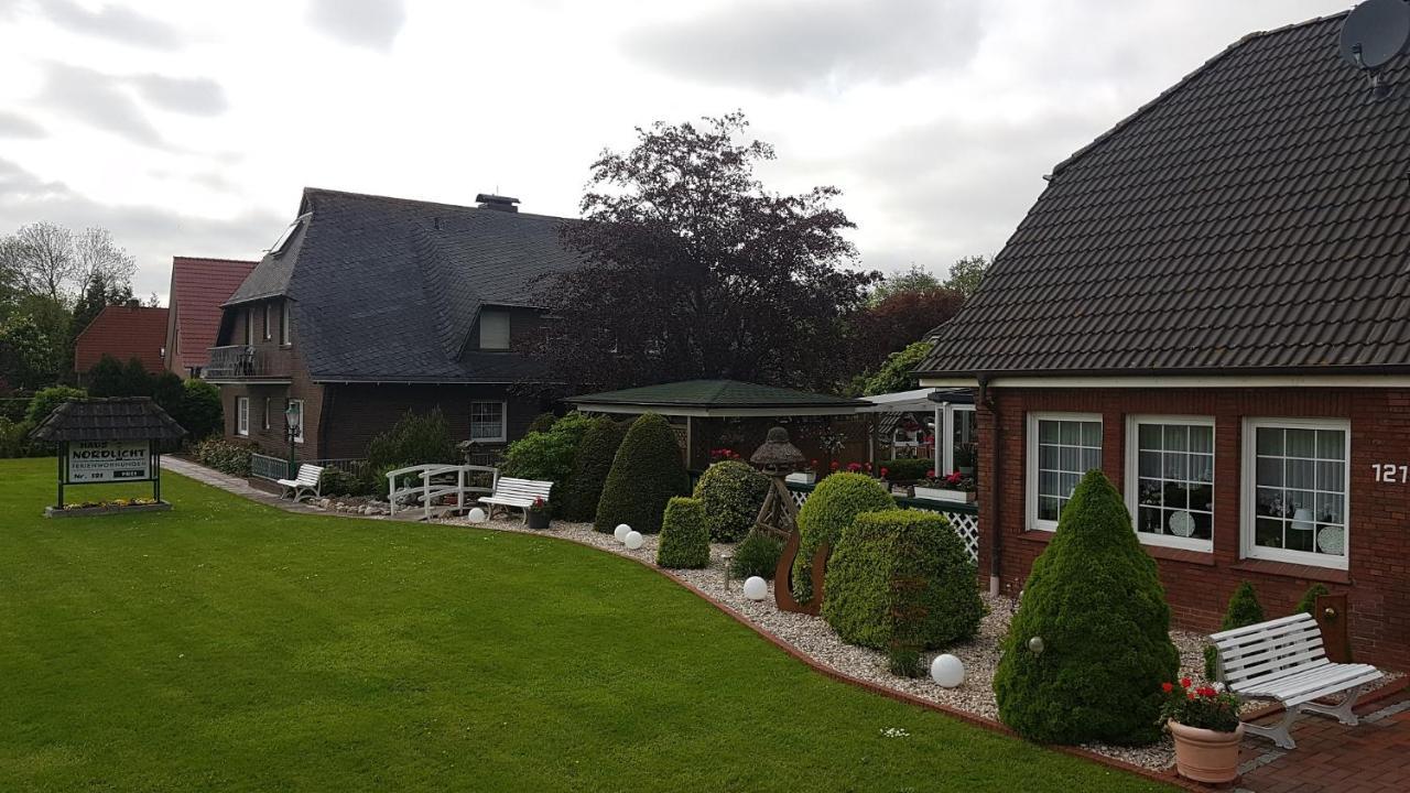 Hausnordlicht Fewo 4 Dornum Exterior foto